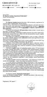 Javaslat dr. Kígyóssy Lászlóné -Nagykanizsa Kultúrájáért- címmel való kitüntetésére - Czupi Gyula.jpg Javaslat dr. Kígyóssy Lászlóné -Nagykanizsa Kultúrájáért- címmel való kitüntetésére - Czupi Gyula.jpg