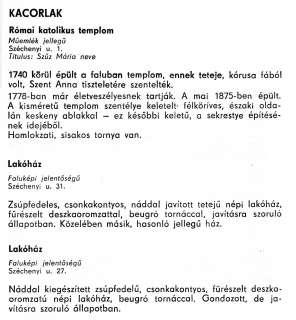 Kacorlak - Zala megye műemlékei 1977 061-062old.jpg Kacorlak - Zala megye műemlékei 1977 061-062old.jpg