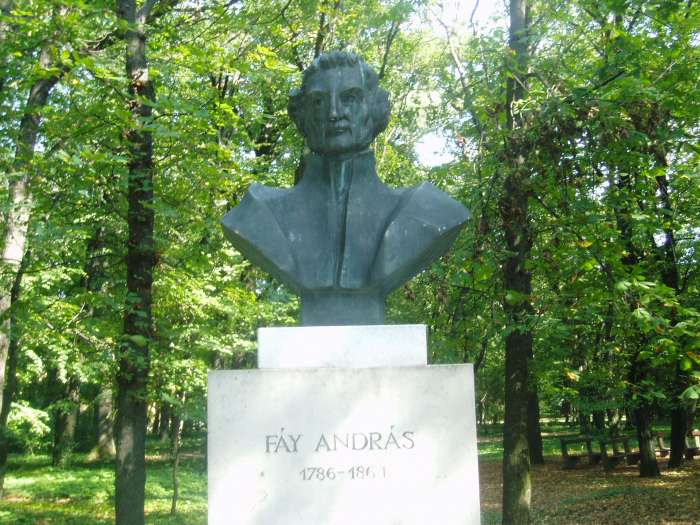 Sárospatak, Iskolakert: Fáy András.jpg Sárospatak, Iskolakert: Fáy András.jpg
